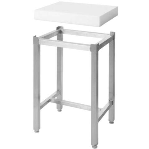 Kloc Masarski z Tworzywa Polietylen z Podstawą 500x400x800 Hendi 505687