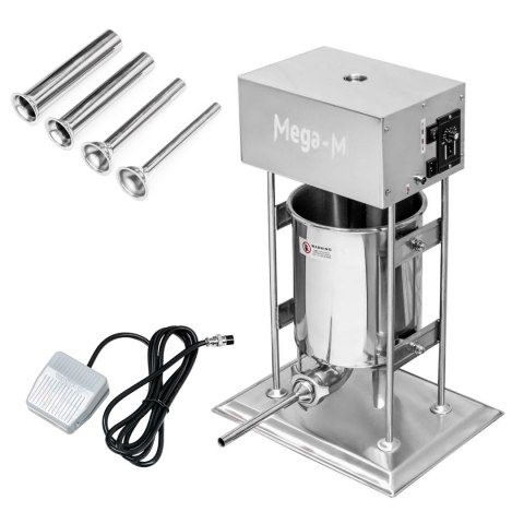 Nadziewarka szpryca do kiełbas elektryczna 10l 200W MTP000349