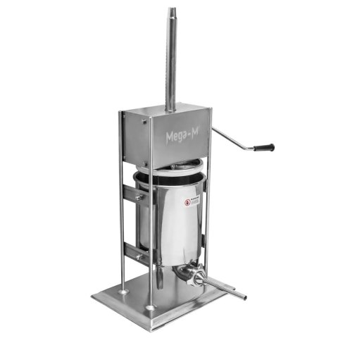 Nadziewarka szpryca do kiełbas ręczna pionowa 10l MTP000348