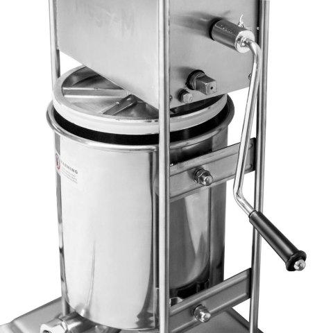 Nadziewarka szpryca do kiełbas ręczna pionowa 10l MTP000348