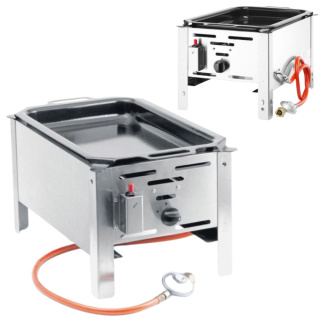 Patelnia Gazowa Bake-Master Mini 0,215 m³/h 5800W 340x540x300 Hendi 154601