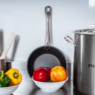 Patelnia nieprzywierająca inox 26 cm profesjonalna MTP002466