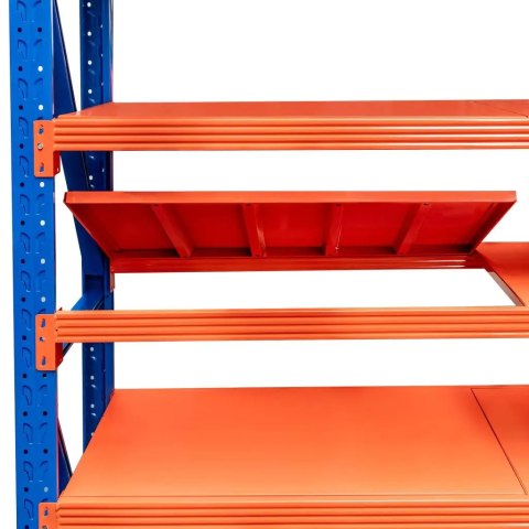 Regał metalowy magazynowy Fortis Light 5 półek H200 L199 G60 bazowy MPP000901