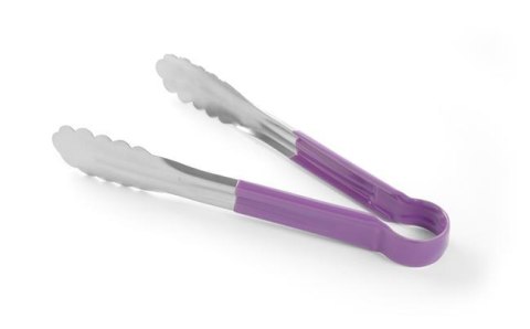 Szczypce Gastronomiczne Do Serwowania Haccp 250 Mm Fioletowy 250 Mm Hendi 171882