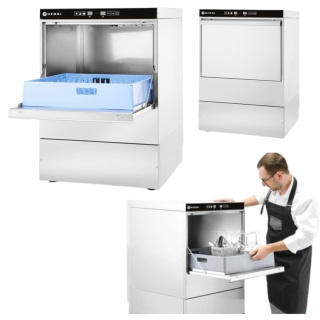 Zmywarka do Naczyń Gastronomiczna 50x50 Sterowana Elektronicznie 400V Hendi 231753