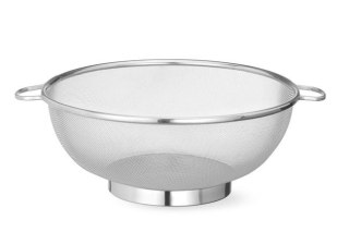 Okrągły cedzak stalowy kuchenny średnica 363 mm wysokość 147 mm Hendi 639306