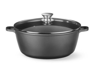 Garnek Z Powłoką Nieprzywierającą 7,5L Czarny 387x310x130mm Hendi 611036