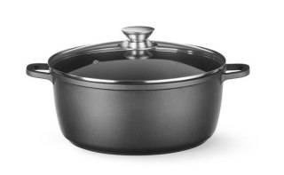 Garnek Z Powłoką Nieprzywierającą 9L Czarny 405x332x138mm Hendi 611043