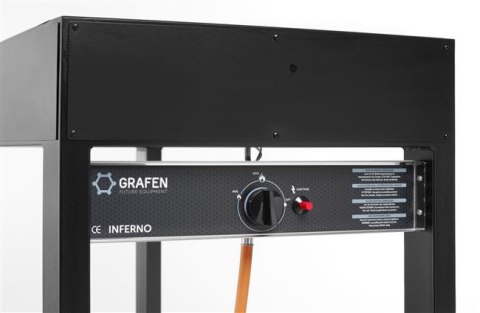 Profesjonalny Grill Gazowy 10kw 1260x580x900mm Hendi 700044