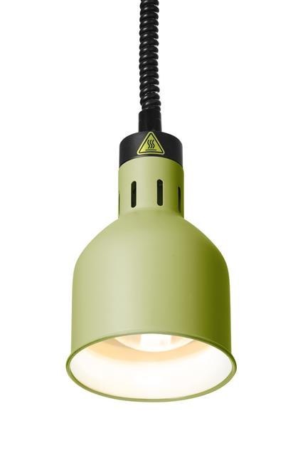 Lampa do Podgrzewania Potraw Wisząca Cylindryczna Zielona Hendi 273791