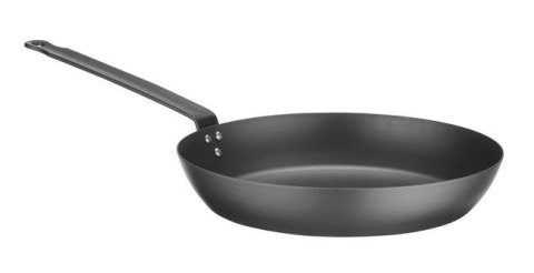 Patelnia ze Stali Węglowej Profesjonalna Ø282x504 mm Hendi 628034