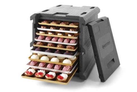 Pojemnik Termoizolacyjny Cateringowy 9x 600x400mm 128l Hendi 707685