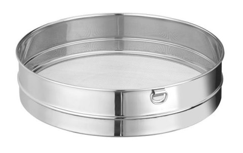 Sito do przesiewania mąki okrągłe stalowe ⌀308x74 mm Hendi 639313