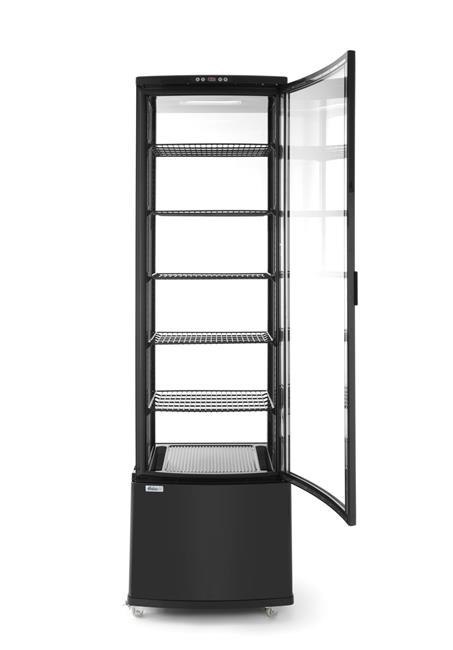 Witryna Chłodnicza Arktic Czarna 270l Hendi 233290