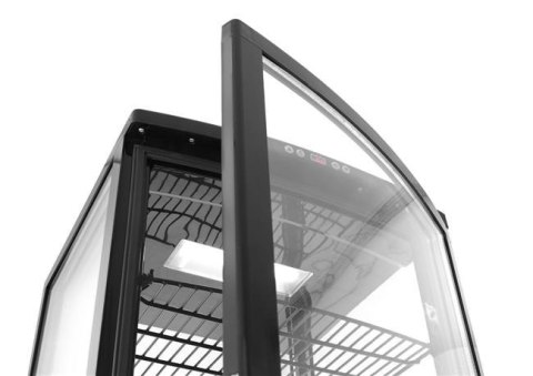 Witryna Chłodnicza Arktic Czarna 270l Hendi 233290