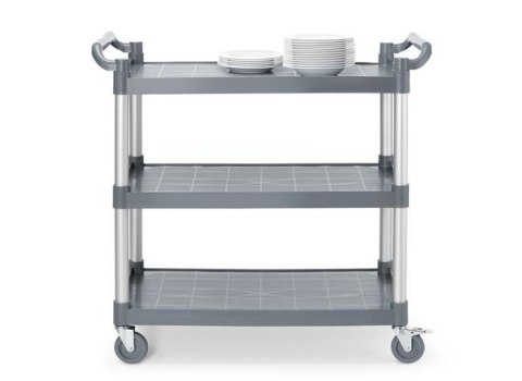 Wózek Kelnerski 3-Półkowy Z Polipropylenu 1010x500x(H)960mm Hendi 816264