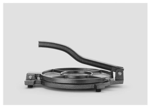 Żeliwna prasa do tortilli i placków ręczna 350x265 mm Hendi 611067