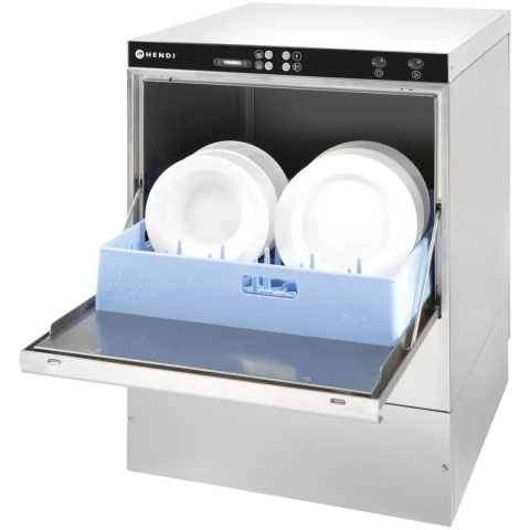 Zmywarka Do Naczyń Gastronomiczna 230V 50x50 Z Dozownikami i Pompą Hendi 230251
