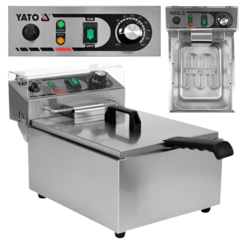 Frytownica Elektryczna Do Małej Gastronomii 6 l 3000 W Yato YG-04610