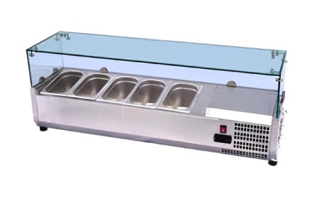 Nadstawka Chłodnicza 5x GN1/4 1208x335x465mm VRX 120/33