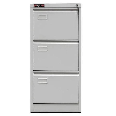 Szafka metalowa na dokumenty 3 szuflady kartotekowa biurowa MTP002638