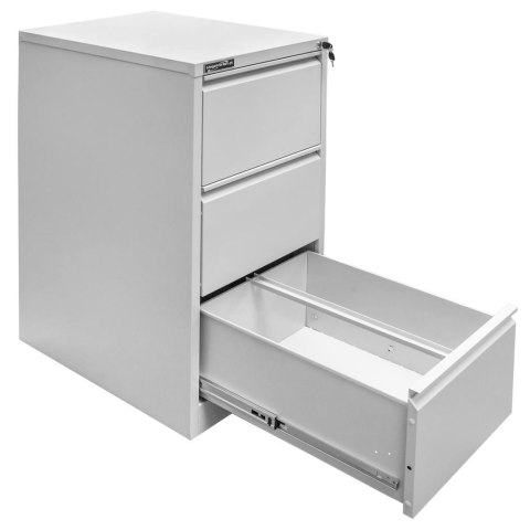 Szafka metalowa na dokumenty 3 szuflady kartotekowa biurowa MTP002638