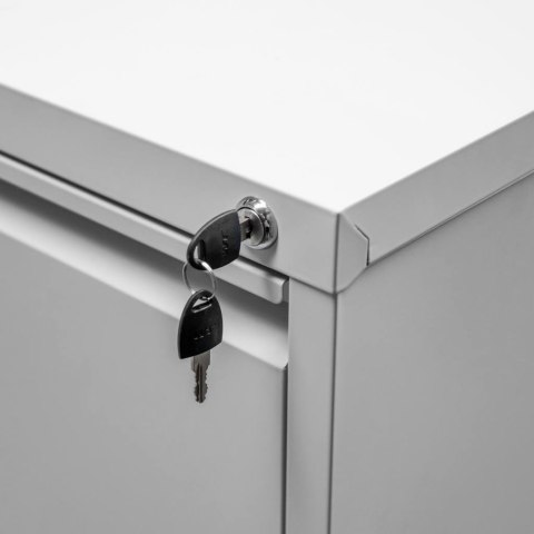 Szafka metalowa na dokumenty 3 szuflady kartotekowa biurowa MTP002638