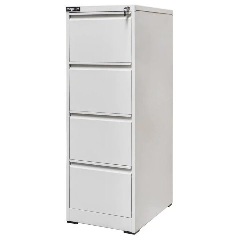 Szafka metalowa na dokumenty 4 szuflady kartotekowa 45 cm MTP001941