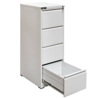 Szafka metalowa na dokumenty 4 szuflady kartotekowa 45 cm MTP001941