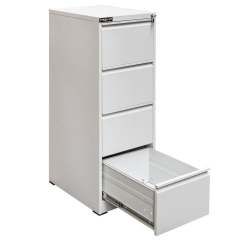 Szafka metalowa na dokumenty 4 szuflady kartotekowa 45 cm MTP001941