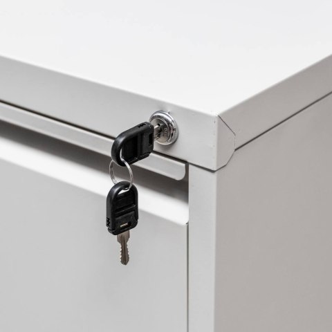 Szafka metalowa na dokumenty 4 szuflady kartotekowa 45 cm MTP001941