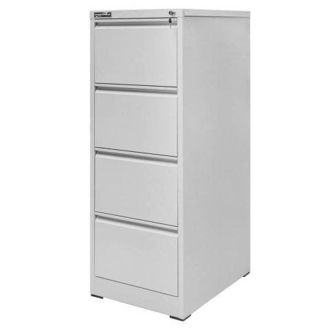 Szafka metalowa na dokumenty 4 szuflady kartotekowa 45 cm MTP001941