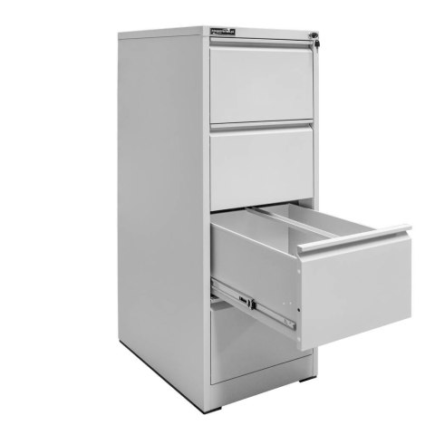 Szafka metalowa na dokumenty 4 szuflady kartotekowa 45 cm MTP001941