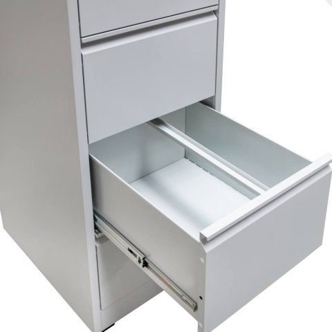 Szafka metalowa na dokumenty 4 szuflady kartotekowa 45 cm MTP001941