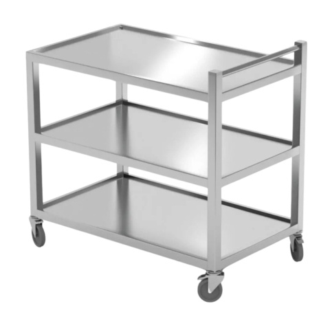 Wózek Ze Stali Nierdzewnej 3-Półkowy 80x50 Hendi 810224