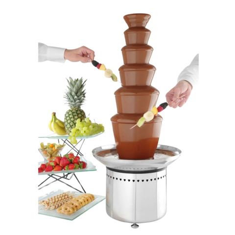 Fontanna do Czekolady na Wesela Przyjęcia 6-Poziomów Hendi 274163