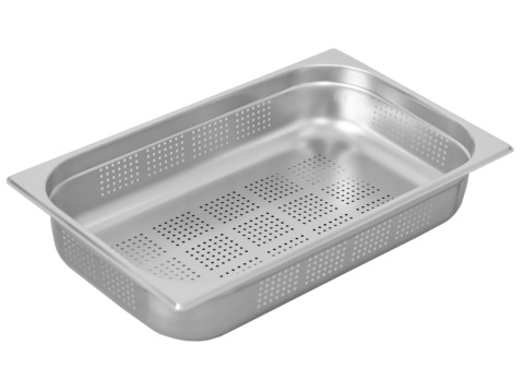 Pojemnik ze Stali Nierdzewnej Perforowany GN 1/1 65mm GN Pro CH 11065 P