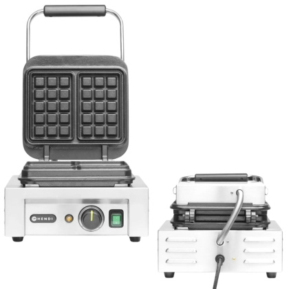 Profesjonalna Gofrownica Elektryczna 2200W Duża Kratka Hendi 212127