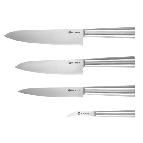 Zestaw Noży Kuchennych Do Małej Gastronomii 4-Elementowy Hendi 781029