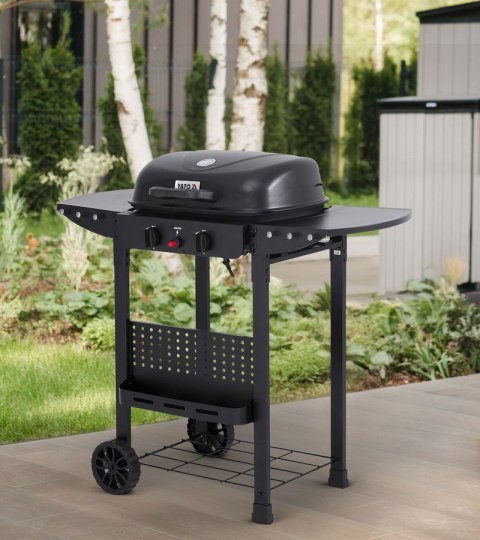Grill Gazowy Ogrodowy Asahi 2 Palniki 5 kW Yato YG-20007