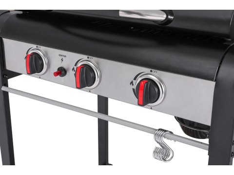 Grill Gazowy Ogrodowy Natori 3 Palniki 9 kW Yato YG-20009