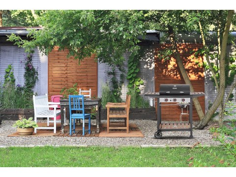 Grill Gazowy Ogrodowy Natori 3 Palniki 9 kW Yato YG-20009