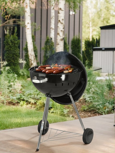 Grill Węglowy Okrągły 54cm Czarny Yato YG-20300