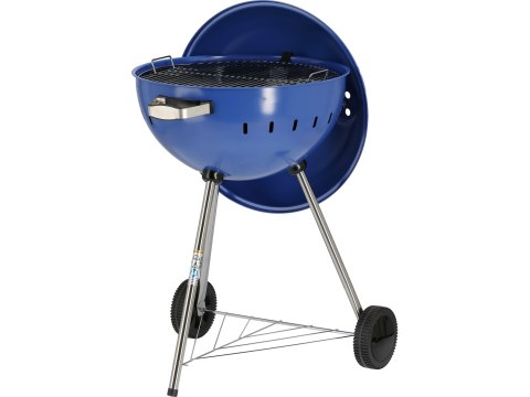 Grill Węglowy Okrągły 54cm Niebieski Yato YG-20302