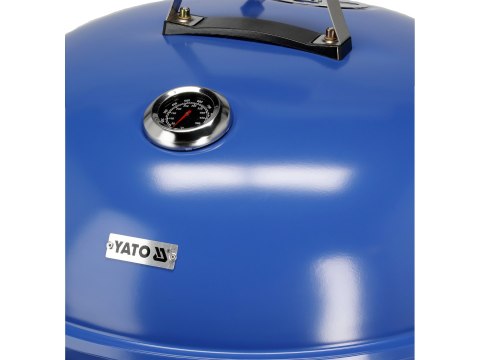 Grill Węglowy Okrągły 54cm Niebieski Yato YG-20302