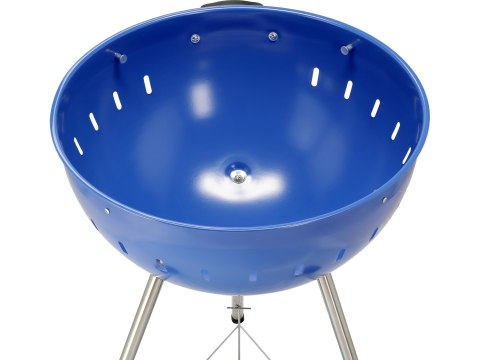 Grill Węglowy Okrągły 54cm Niebieski Yato YG-20302