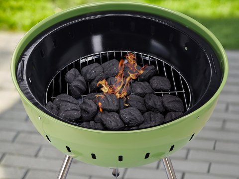 Grill Węglowy Okrągły 54cm Zielony Yato YG-20303