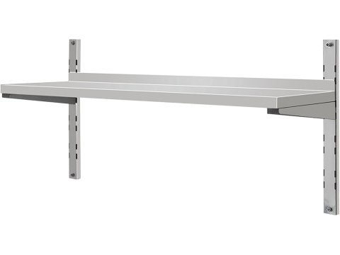Półka Wisząca Reg. Z Rantem Pojedyncza Nierdzewna 1000x300x350mm YG-08940