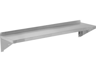 Półka Wisząca Z Rantem Pojedyncza Nierdzewna 1000x300x180mm YG-08930