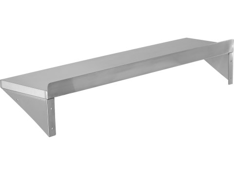Półka Wisząca Z Rantem Pojedyncza Nierdzewna 1000x300x180mm YG-08930